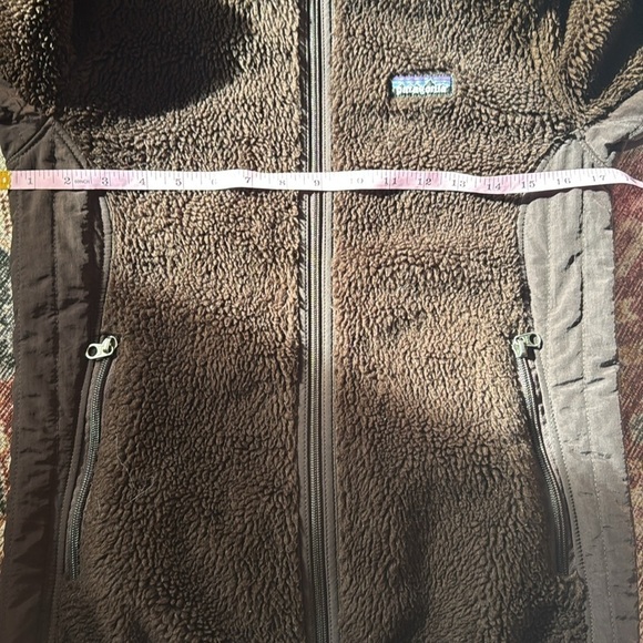 Patagonia Retro Pile fleece zip up jacket hoodie with hood and pockets womens S - Picture 14 of 14